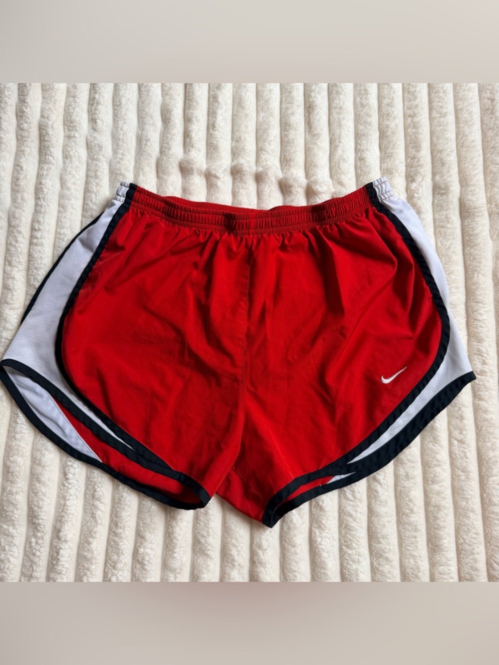 Nike Women’s Red Dri-Fit Athletic Running Shorts